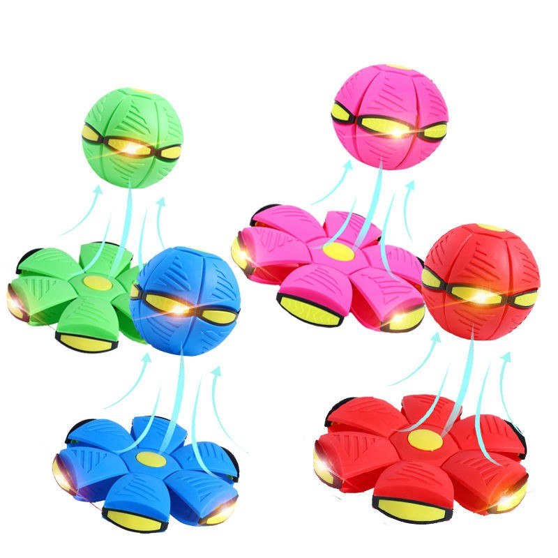 Transforming Flying Disc Ball Toy