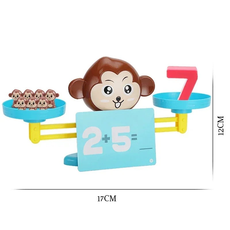 Monkey Balance Scale – Number Learning Game