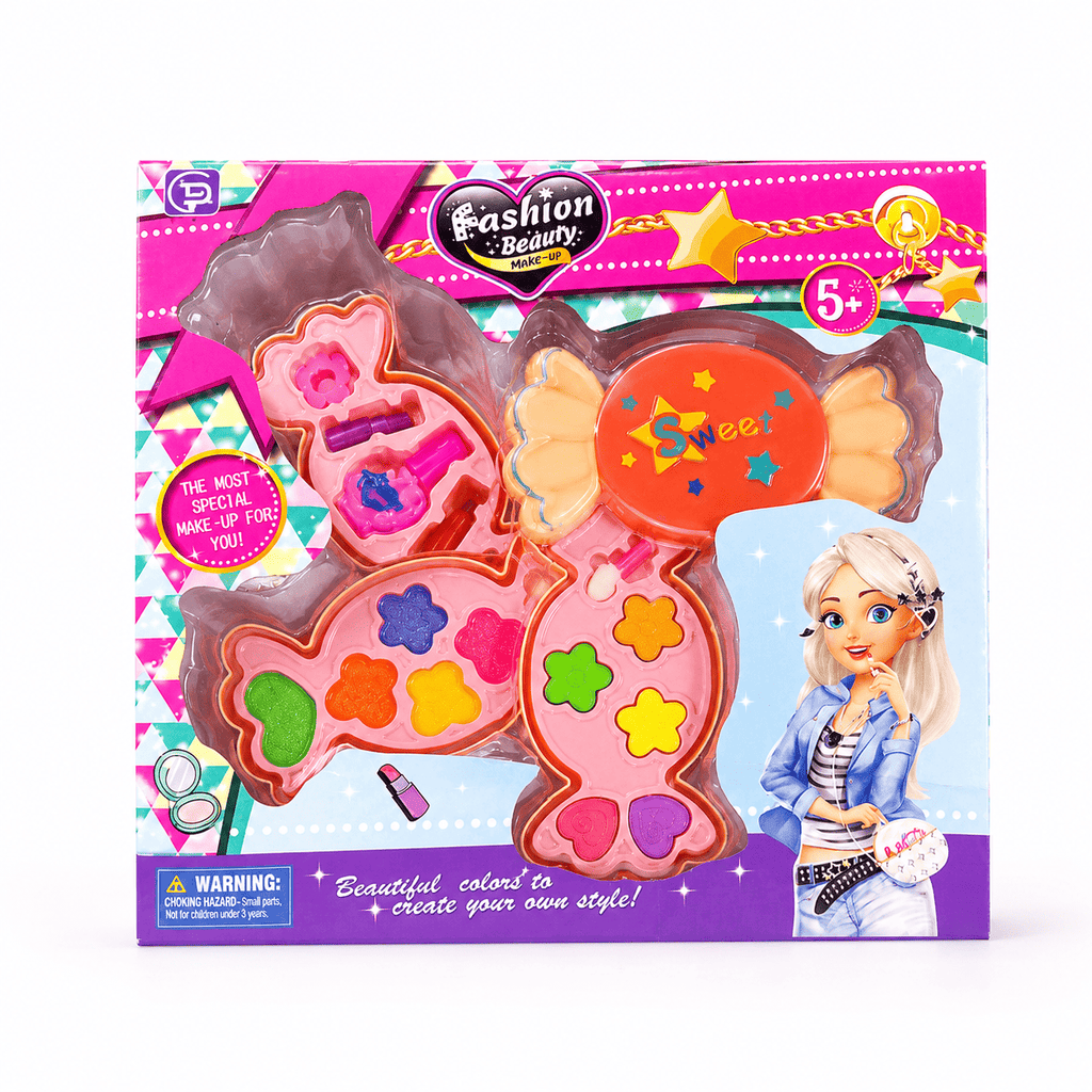 Candy Shape Makeup Kit for Girls | Pretend Play Beauty Set
