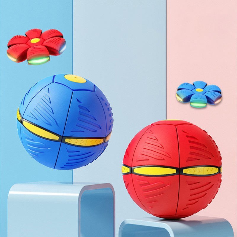 Transforming Flying Disc Ball Toy