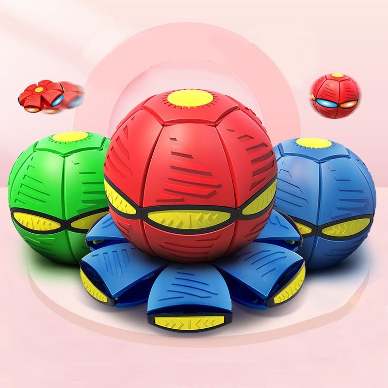 Transforming Flying Disc Ball Toy