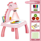 Kids Projector Painting Table – LED Drawing Art Toy