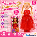 16-Inch Musical Princess Doll for Girls