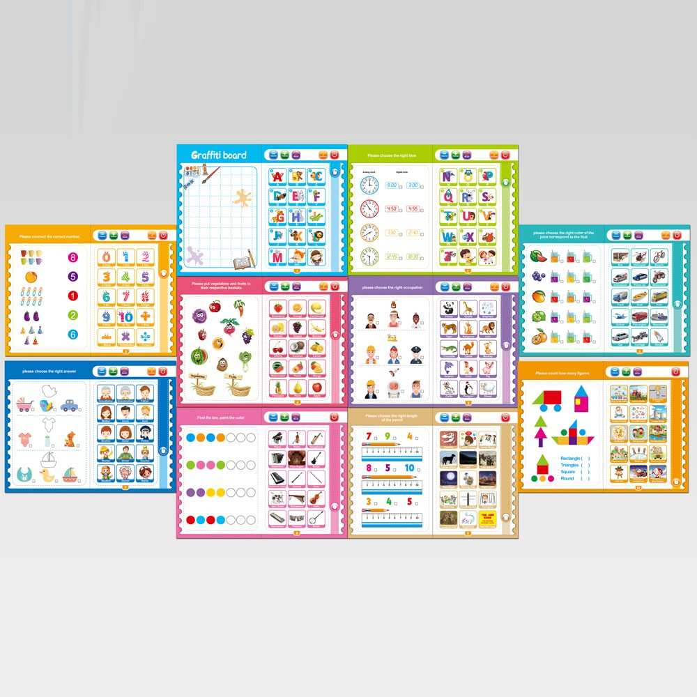 Interactive Intelligence Learning Book for Kids