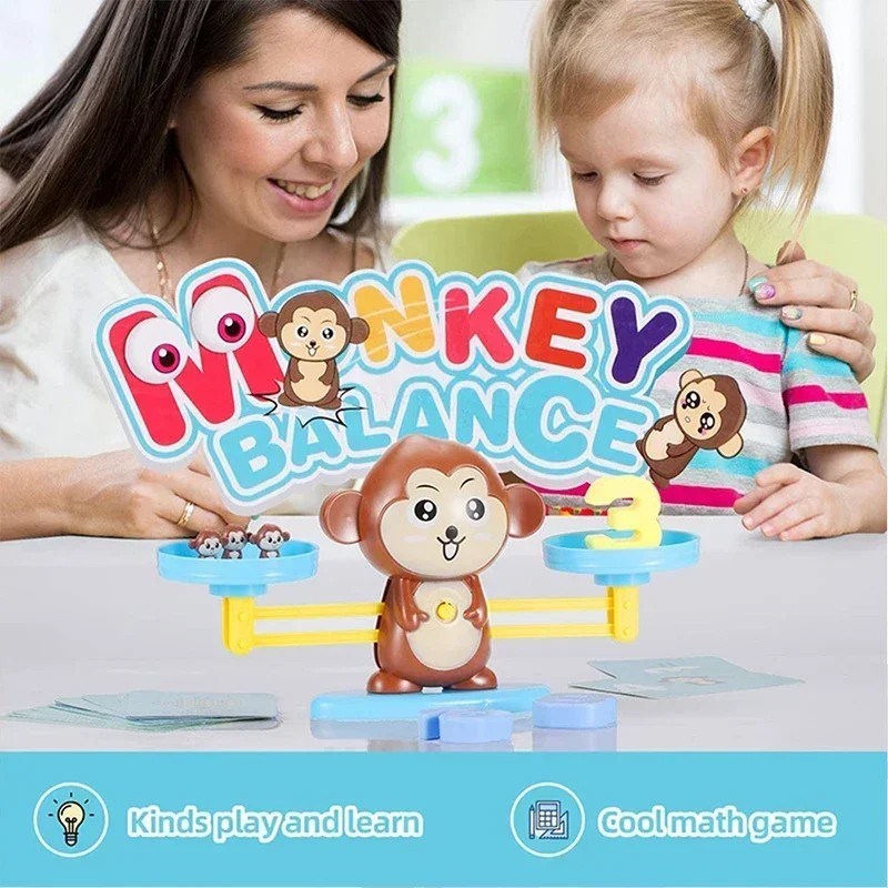 Monkey Balance Scale – Number Learning Game