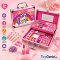 46-Piece Kids Makeup Kit with Aluminum Case
