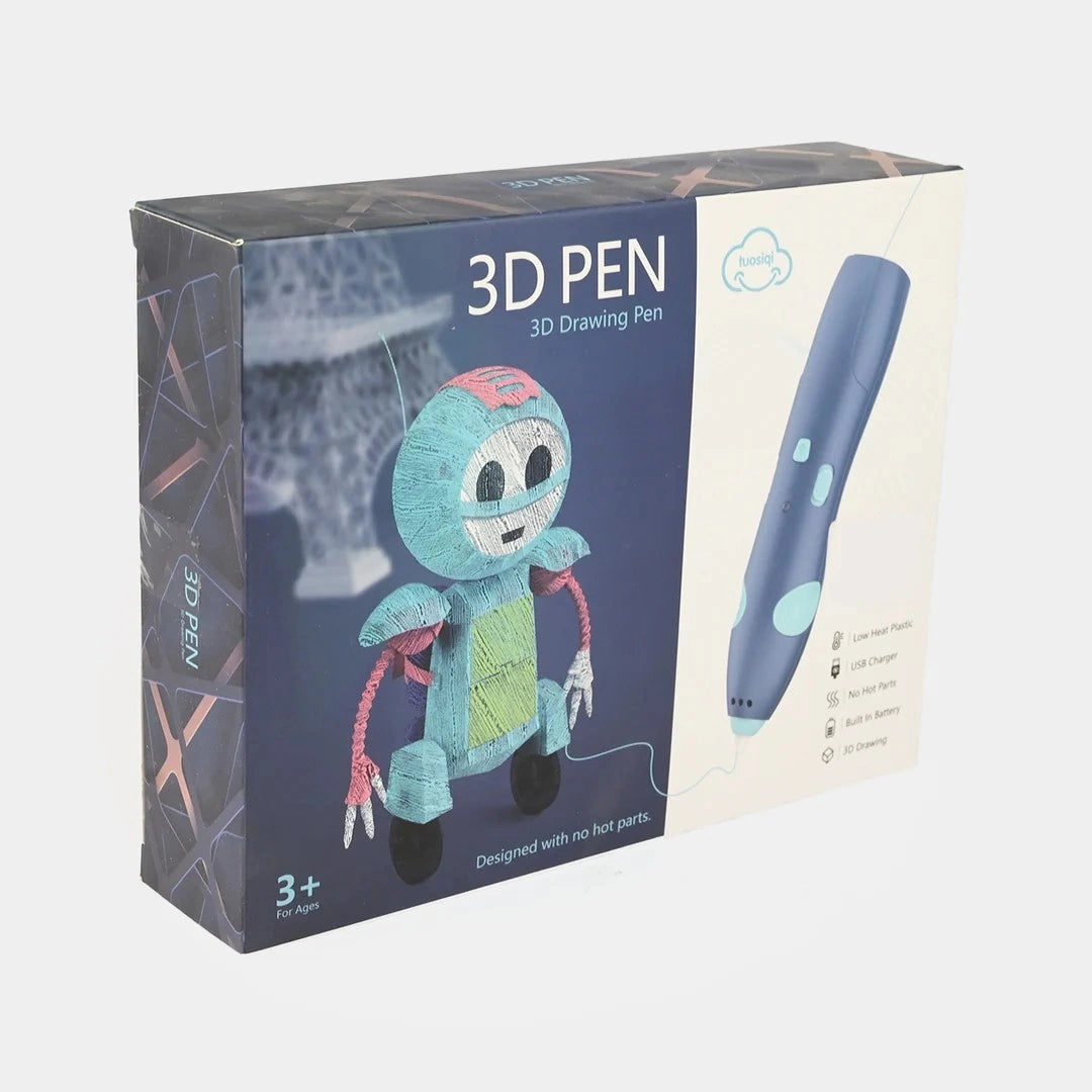 Kids 3D Printing Pen | Safe 3D Drawing Pen for Creative Learning