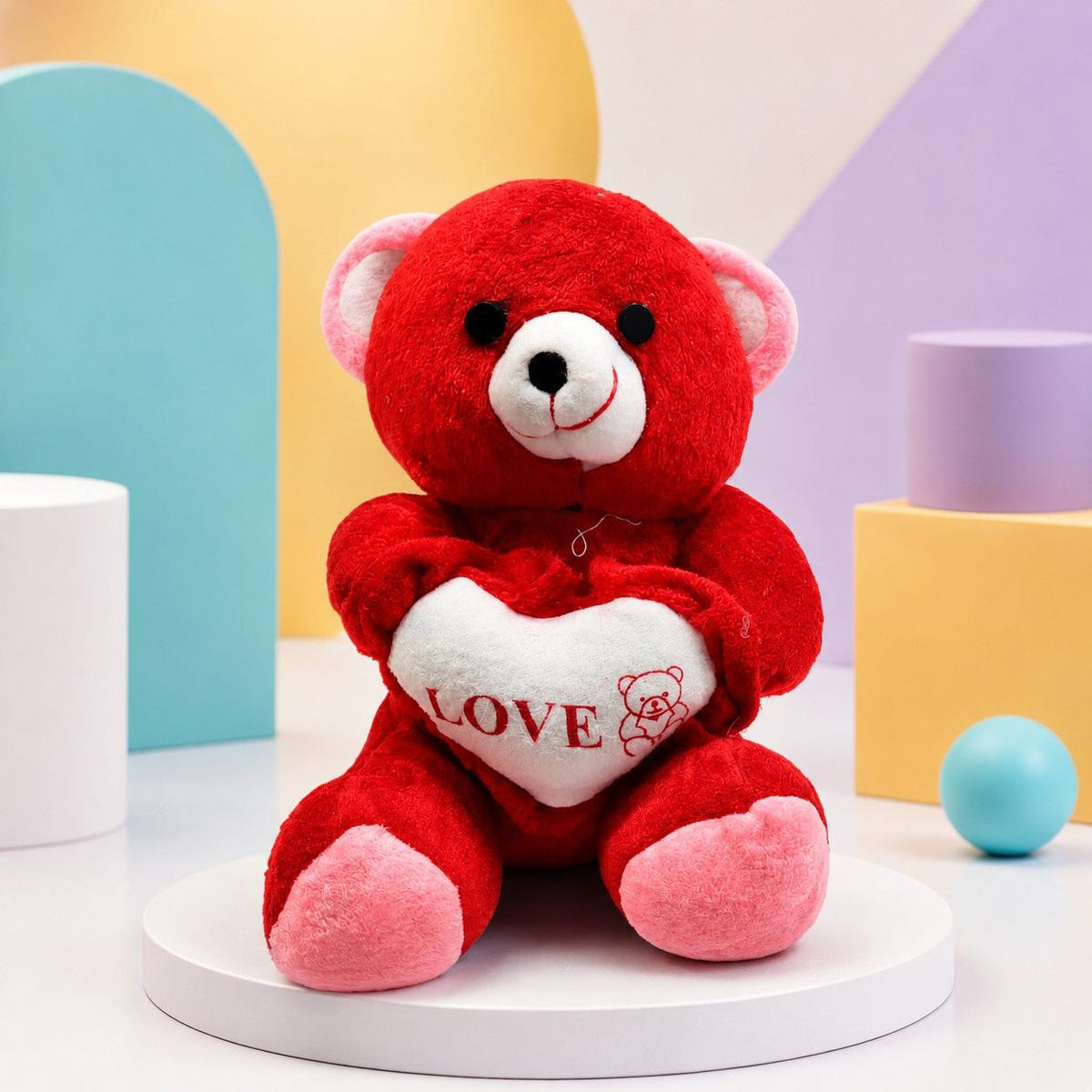 Red Teddy Bear – 32cm Plush Toy