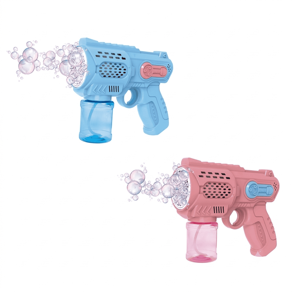 Electric Bubble Gun for Kids - Battery Operated Bubble Blaster Toy