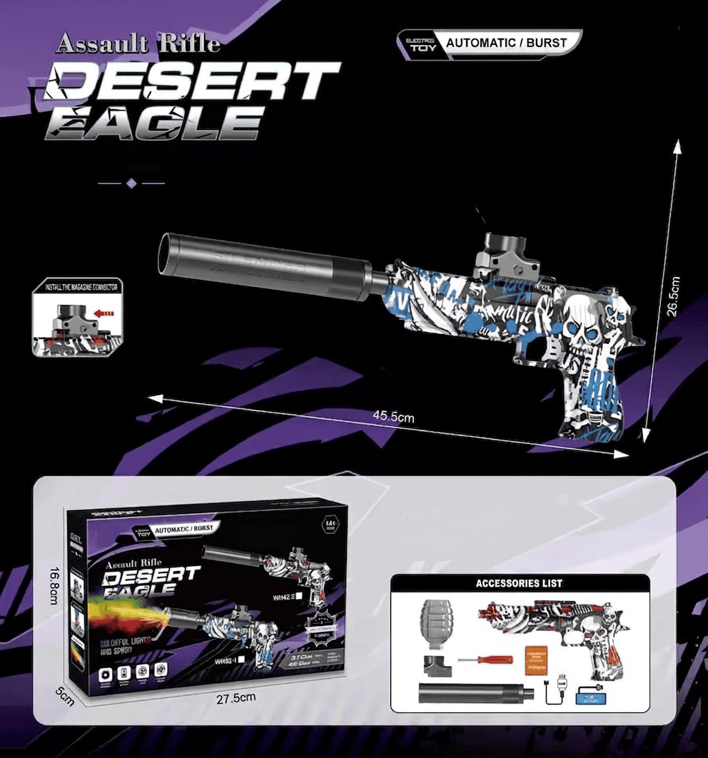 High Speed Electric Shooting Gun for Kids