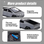 1:16 RC Tesla Cyber Pickup Truck | 2.4GHz Remote Control Electric Car with LED Lights