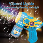 Kids Electric Bubble Gun – Auto LED Bubble Blaster Toy