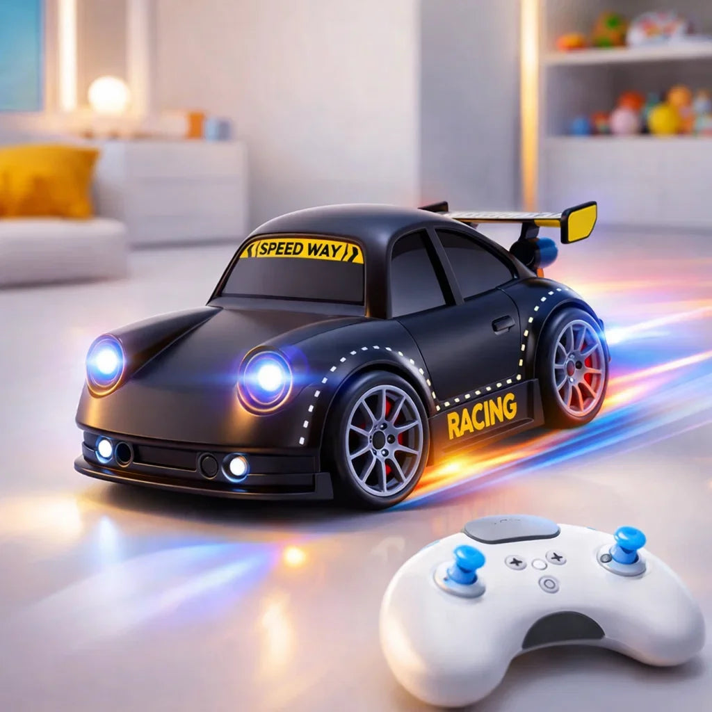 Mini Smart Induction Car – Remote & Hand Gesture Control Racing Toy