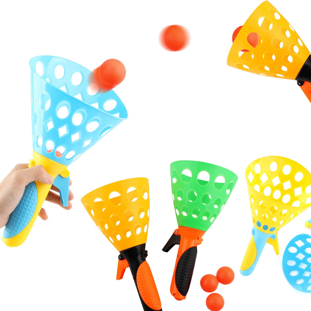 Pop & Catch Ball Game – Outdoor Active Toy for Kids