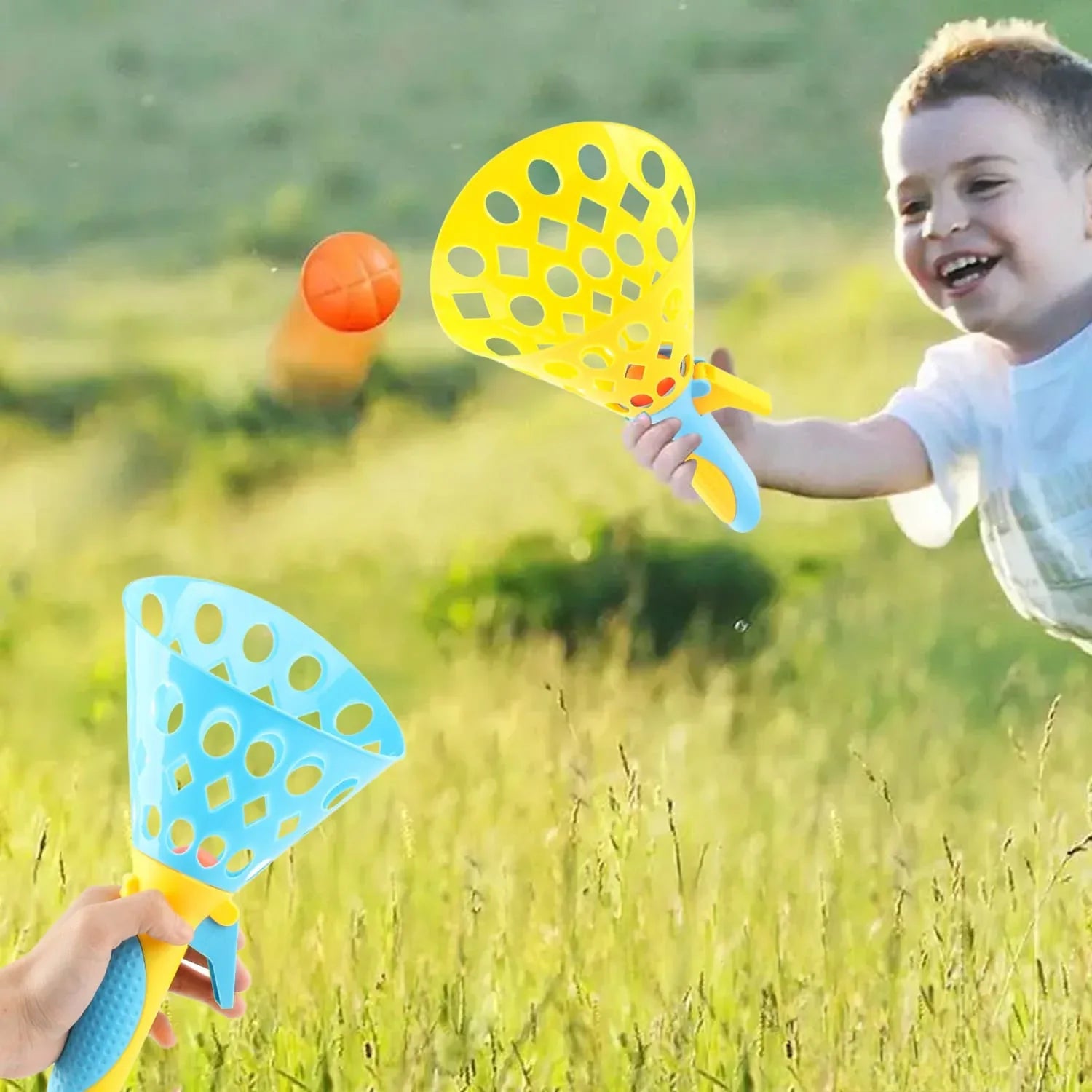 Pop & Catch Ball Game – Outdoor Active Toy for Kids