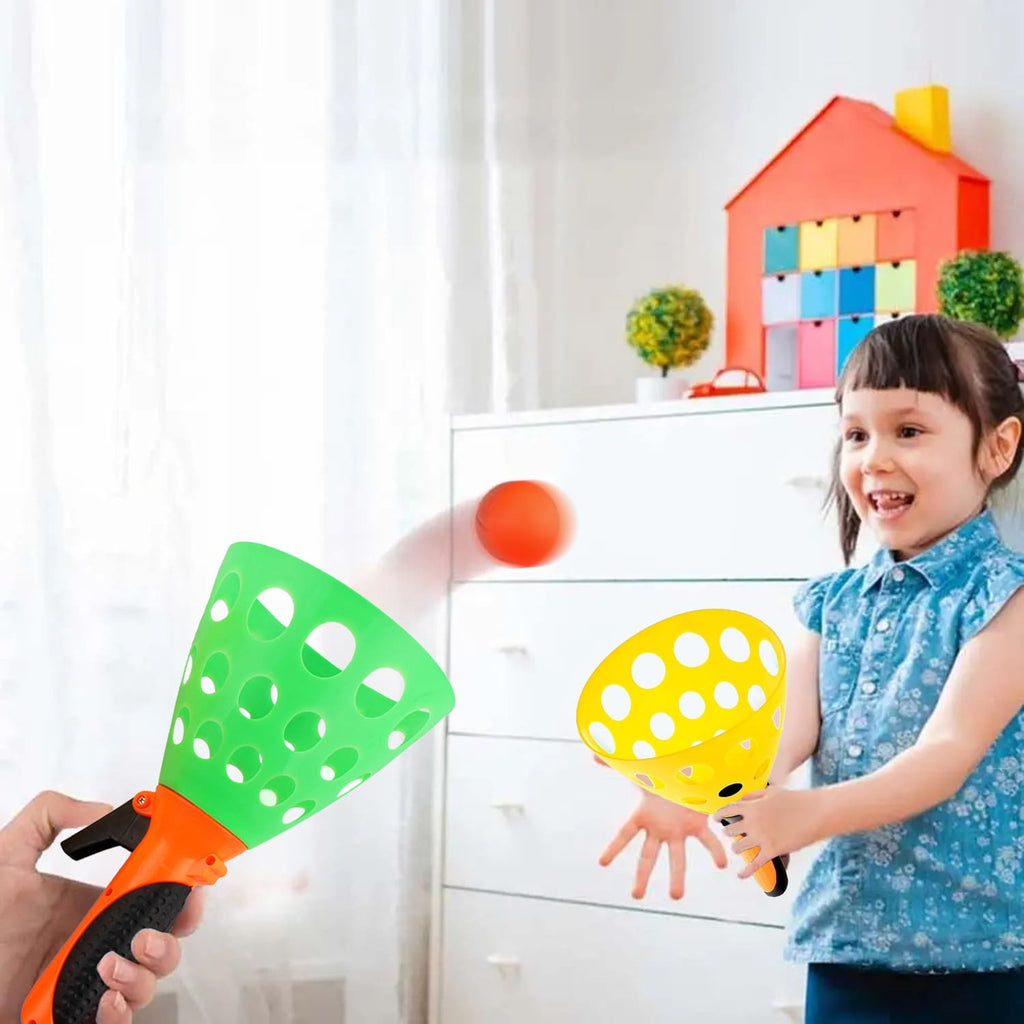 Pop & Catch Ball Game – Outdoor Active Toy for Kids