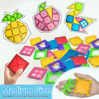 30Pcs Magnetic Building Tiles for Kids – STEM Construction Toy