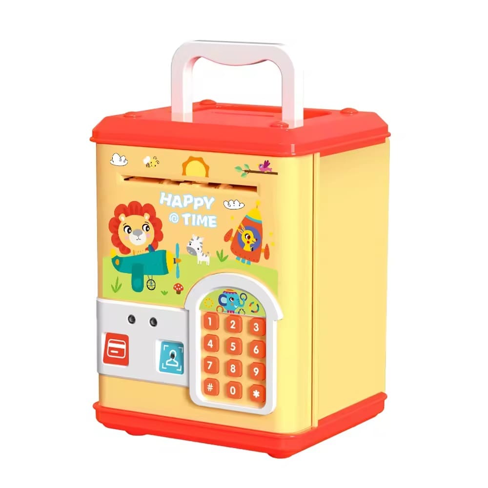 Kids ATM Piggy Bank with Password Lock & Auto Money Roll