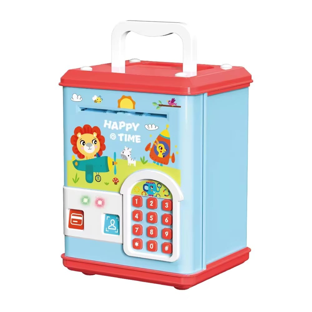 Kids ATM Piggy Bank with Password Lock & Auto Money Roll