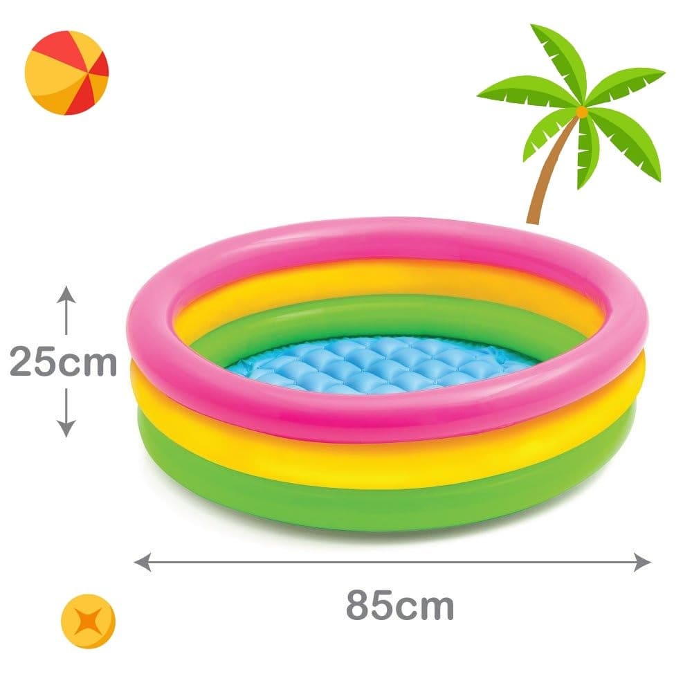 Intex Kids Swimming Pool 3FT – Durable Inflatable Kids Pool for Summer Fun