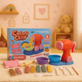 Color Clay Noodles Maker | Playdough Machine with 6 Colors & Shape Molds
