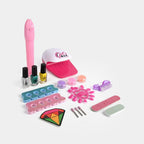 Deluxe Kids Nail Art Salon Set – Makeup & Beauty Kit