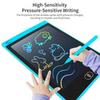 LCD Writing Tablet for Kids - Colourful Erasable Drawing Board