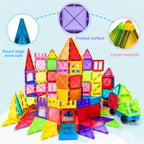 30Pcs Magnetic Building Tiles for Kids – STEM Construction Toy