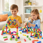 Creative Magnetic 3D Building Set for Kids